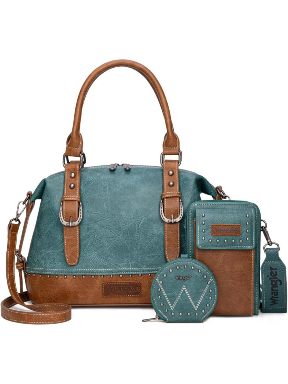 Stylish 3-Piece Women's Doctor Bag Set | Top-Handle Satchel, Cell Phone Bag